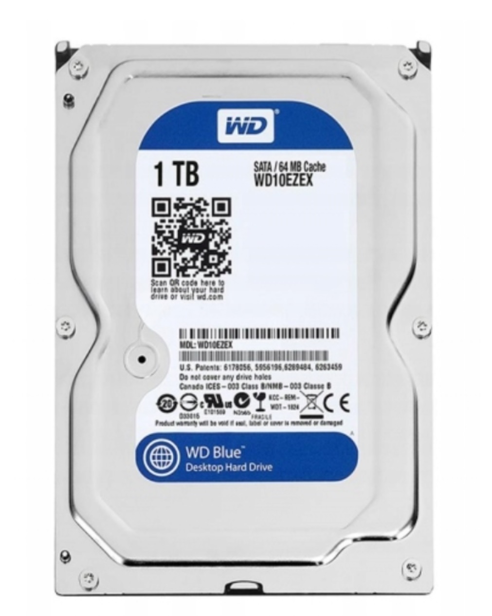 Pevný disk Western Digital Blue WD10EZEX 1TB SATA III 3,5".